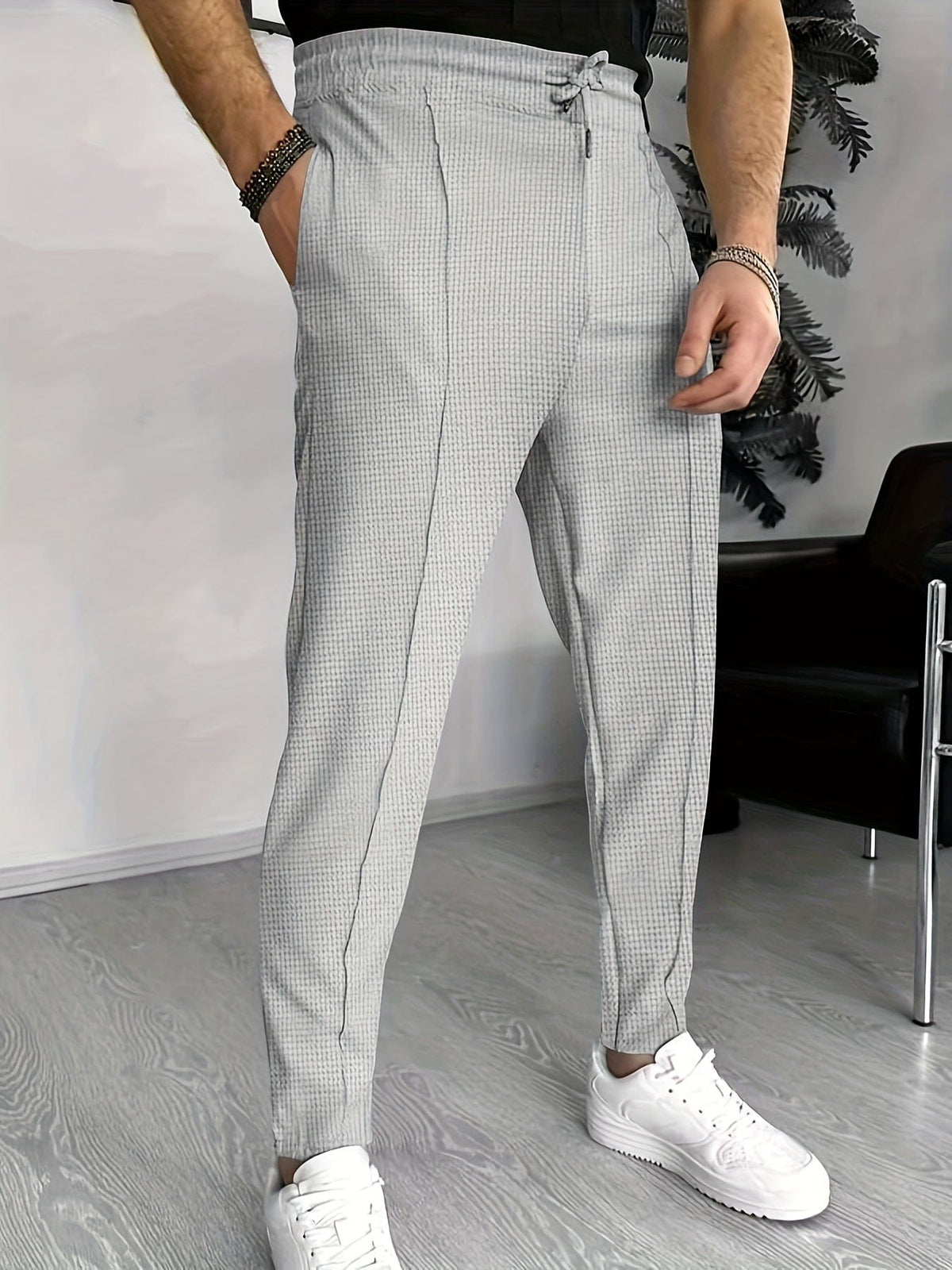 Pantalons Chic en Tissu Doux - Bertrand, Élégance Sportive