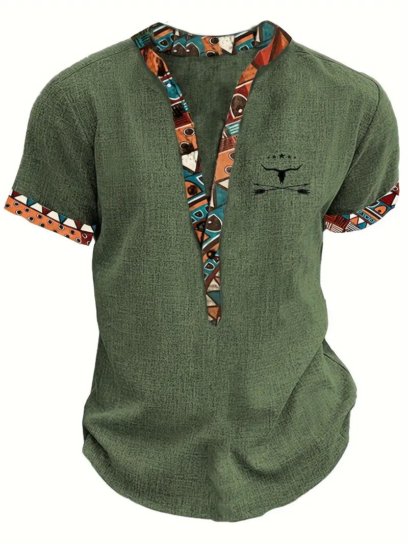 Maevine | Chemise élégante à manches courtes