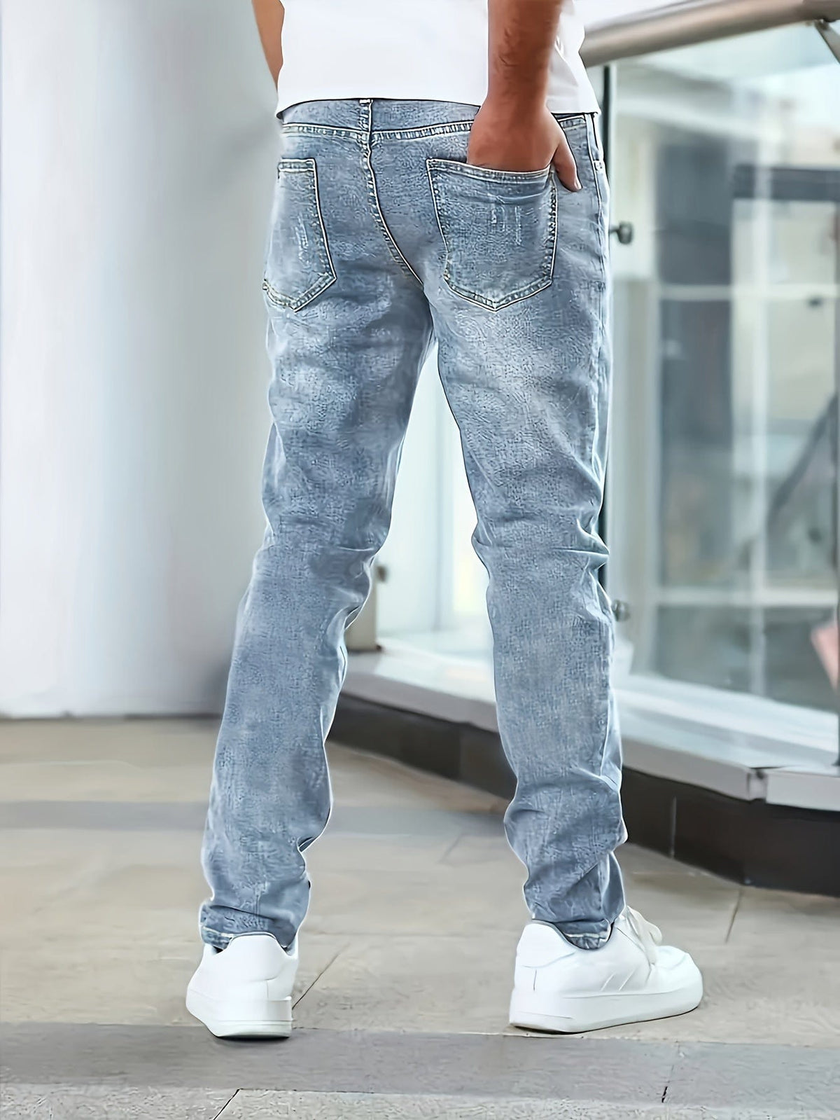 Jeans Élastiques Chic Antony - Élégance Décontractée