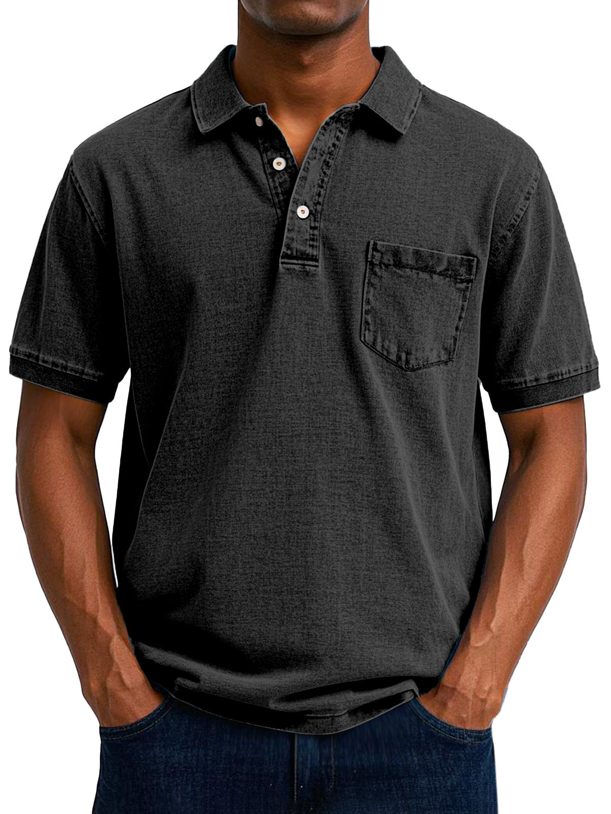 Maevine  | Chemise Polo Vintage Décontractée pour Homme