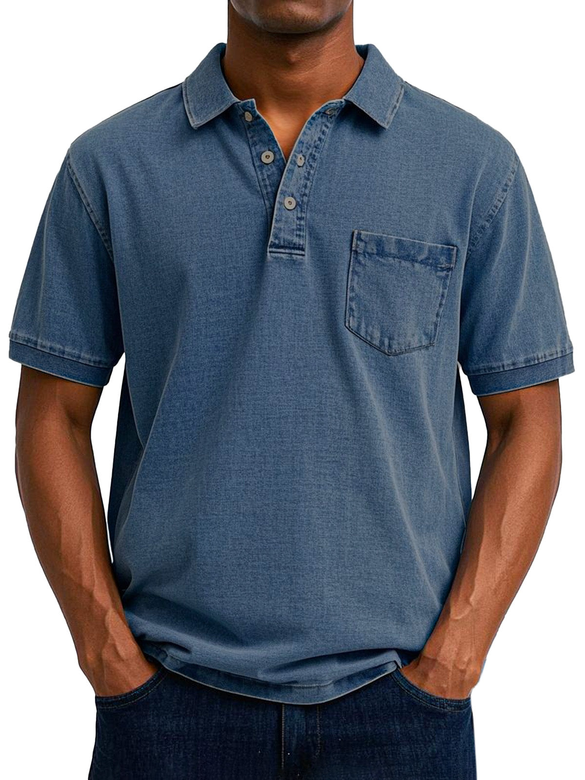 Maevine  | Chemise Polo Vintage Décontractée pour Homme