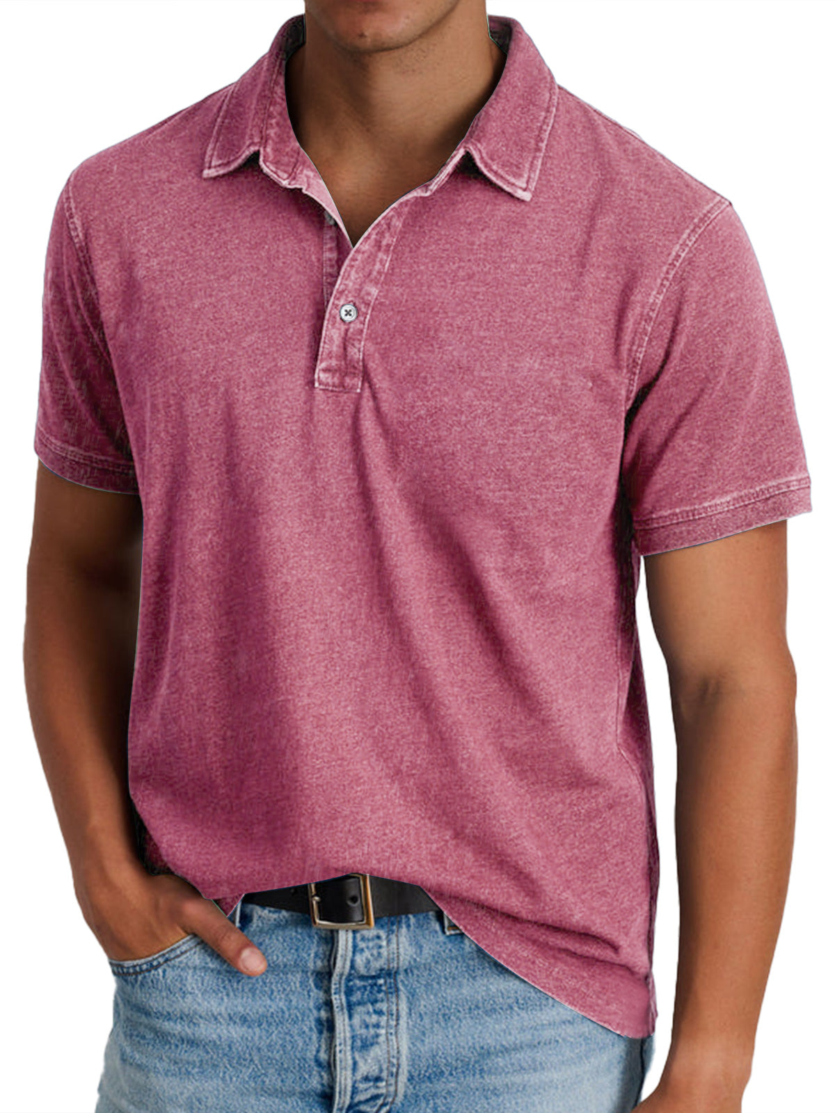 Maevine | Polo avec collier pour hommes
