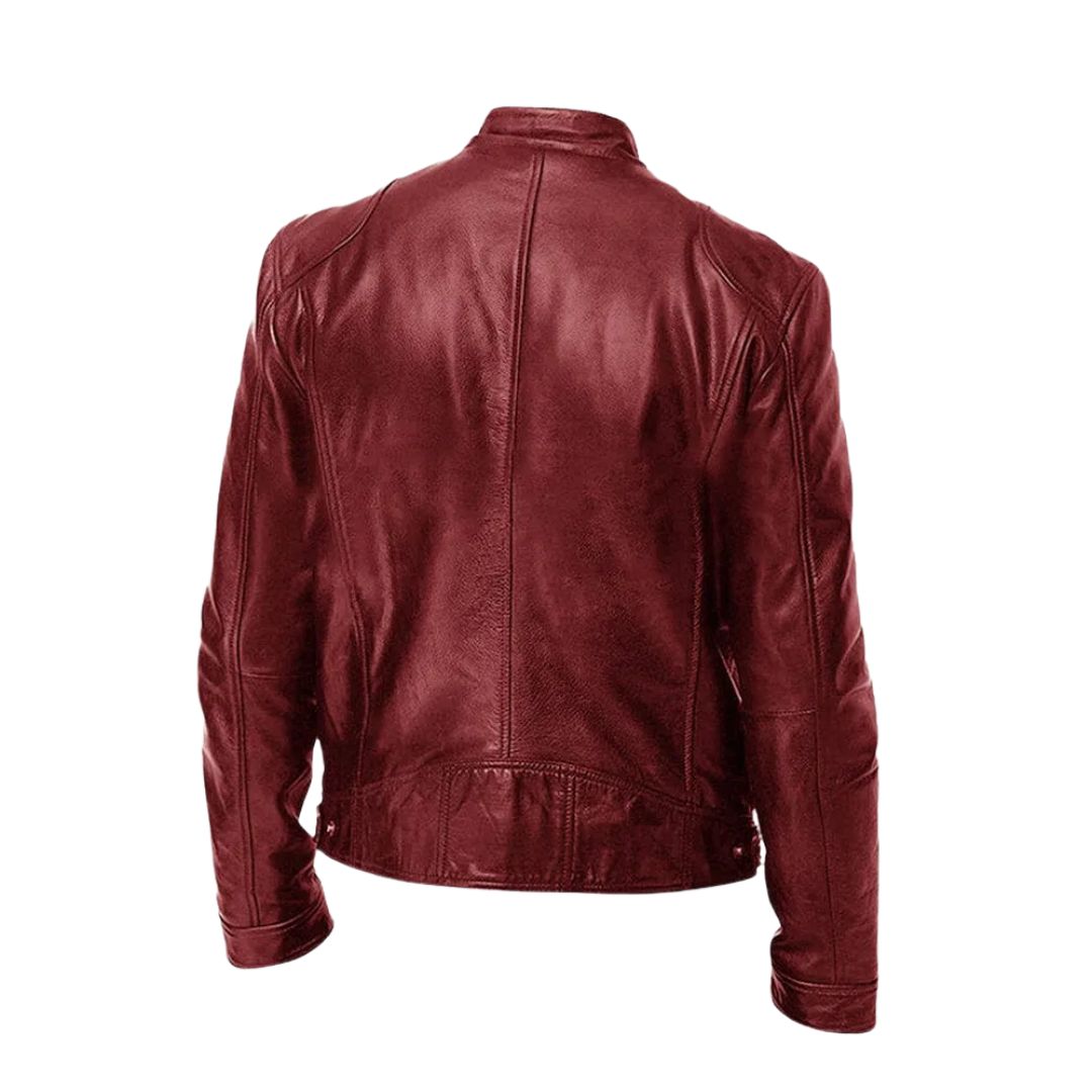 Veste noire au style classique