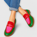 Lila™ | Mocassins Casual Bicolores
