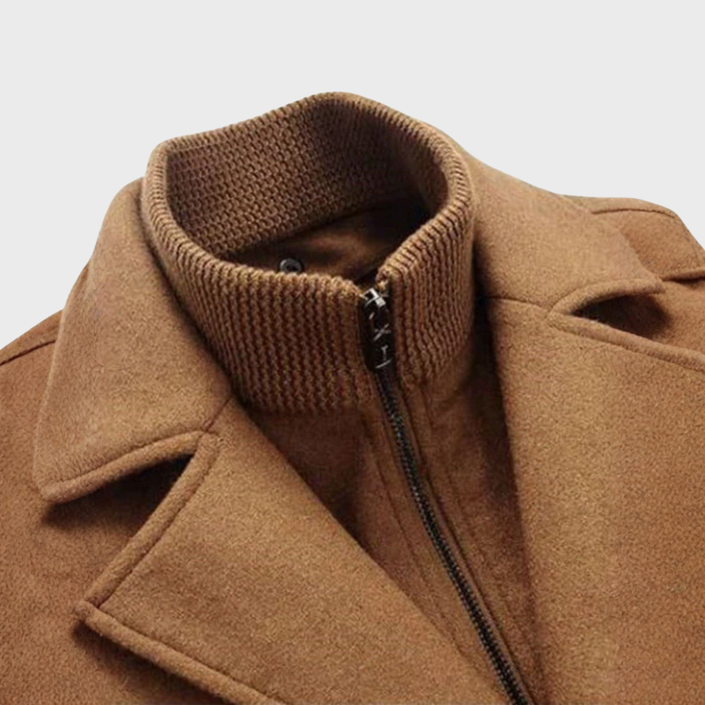 Andrei | Manteau classique style caban