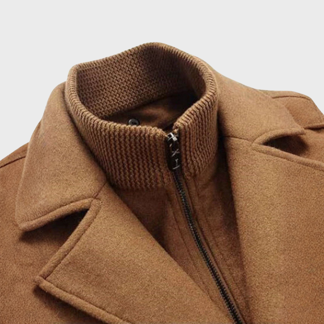 Andrei | Manteau classique style caban