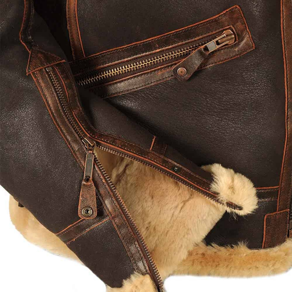 Manteau en Cuir Chic avec Détails Raffinés - Maison Claire et Sylvie