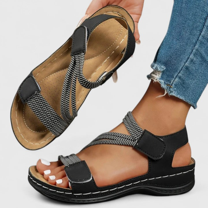 Ophélie™ | Sandales Orthopédiques Confortables