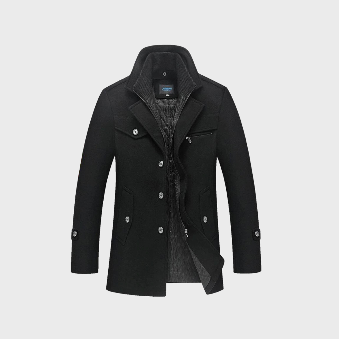 Andrei | Manteau classique style caban