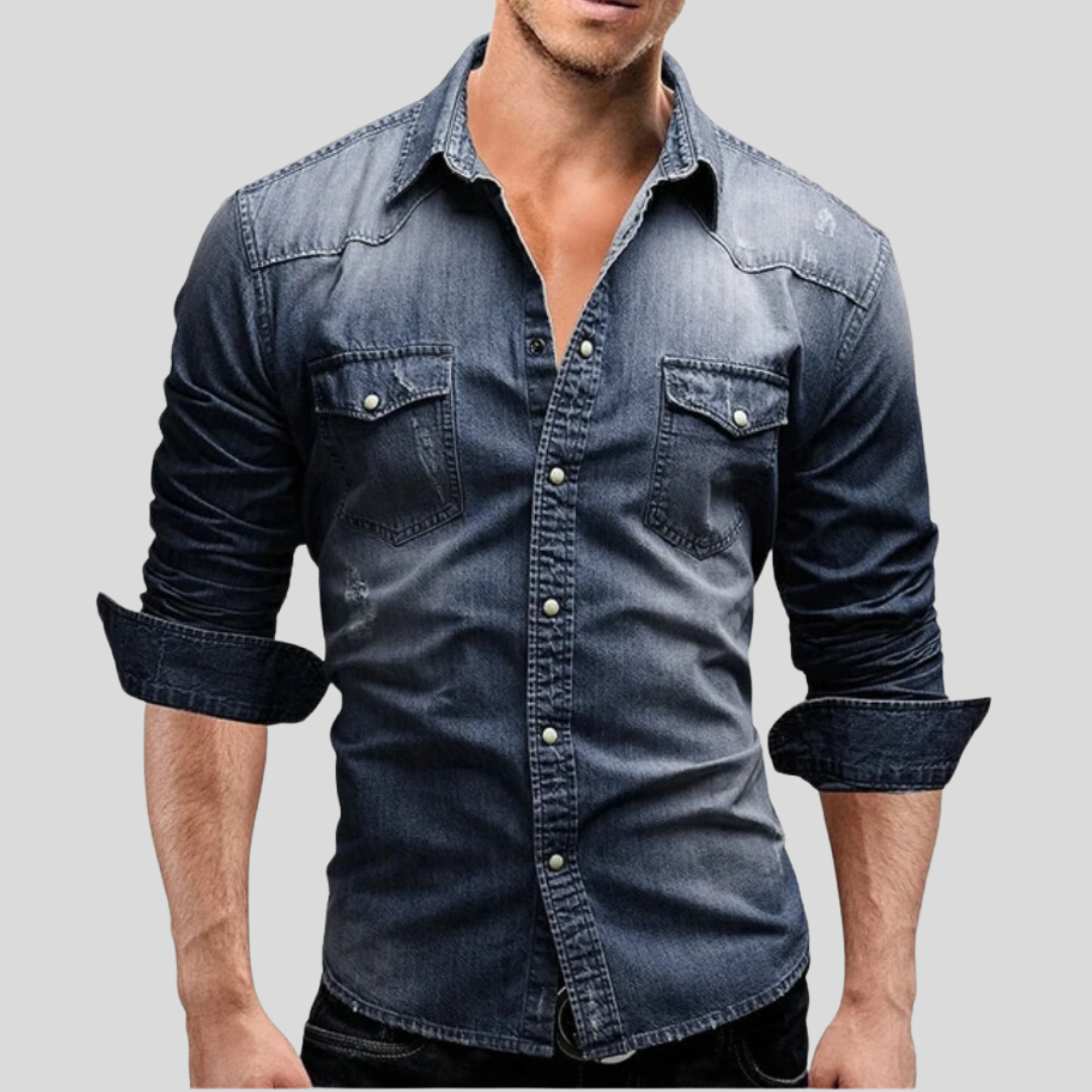 Maevine | Chemise en denim au style moderne