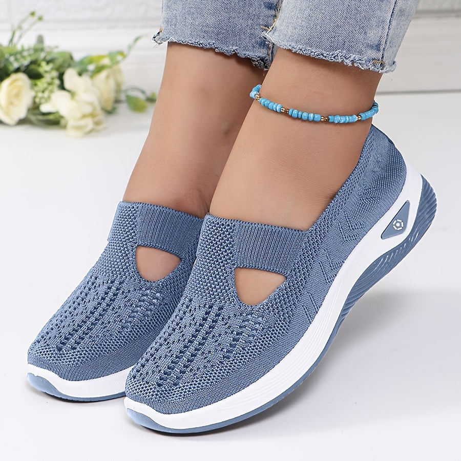 Chaussures de sport faciles à enfiler, confort stable