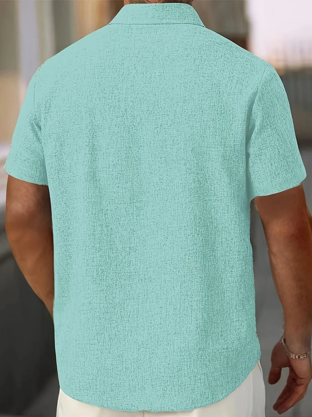 Maevine | Chemise légère à manches courtes en mélange de lin