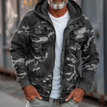 Veste Cargo Élégante en Tissu Camouflage - Maison Claire et Sylvie