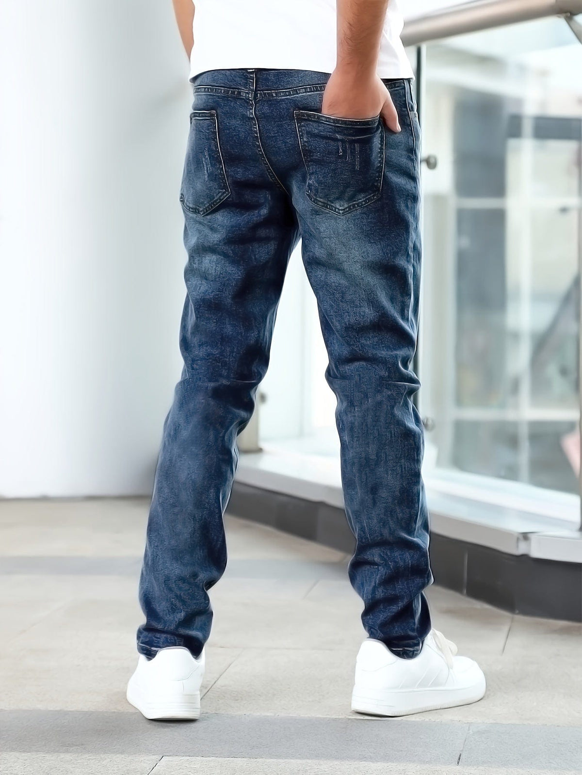 Jeans Élastiques Chic Antony - Élégance Décontractée