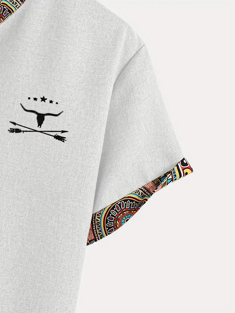 Maevine | Chemise élégante à manches courtes