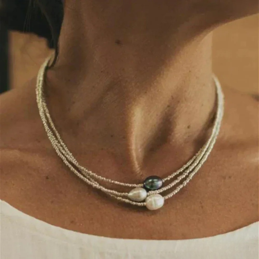 Perrine™ | Collier Perle Élégance Éternelle
