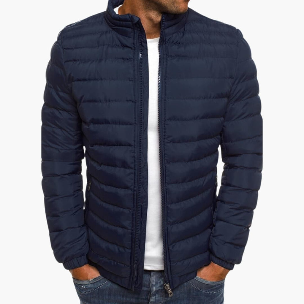 Veste Doudoune Élégante en Tissu Luxe pour un Confort Absolu