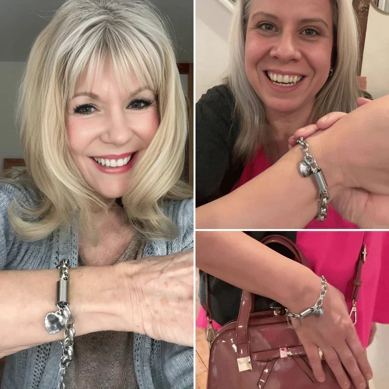 Juliette™ | Bracelet Chaîne Dorée Cœur
