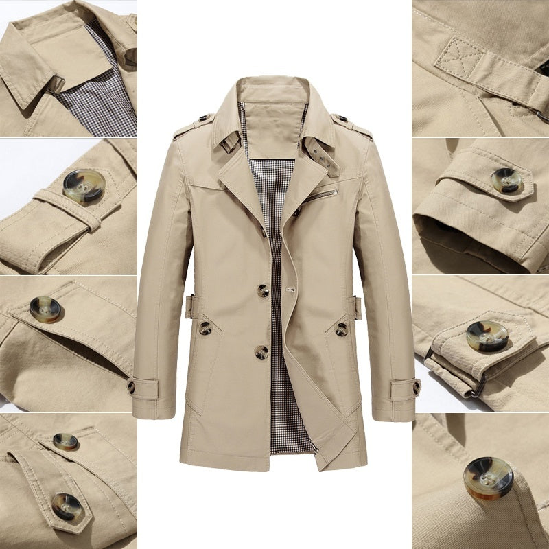 Manteau Chic en Laine de Cachemire - Élégance et Confort Assuré
