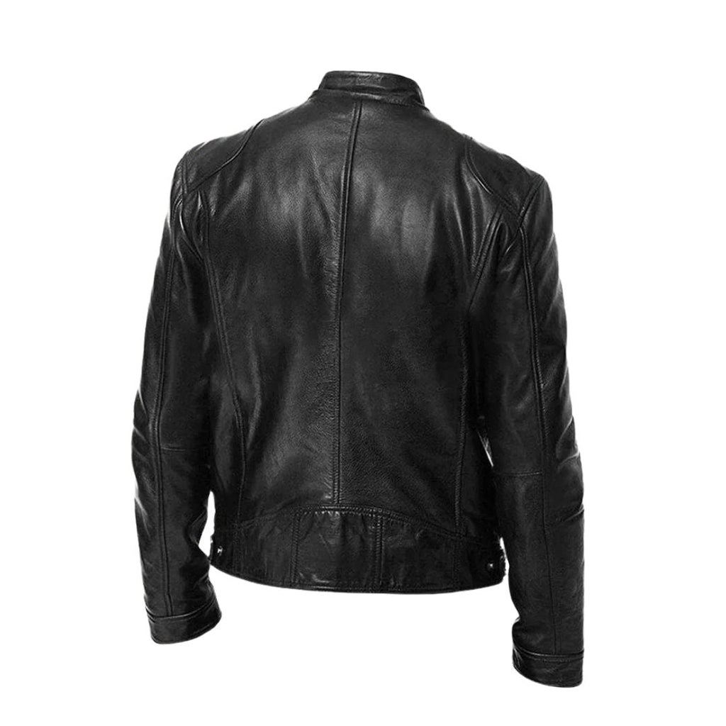 Veste noire au style classique