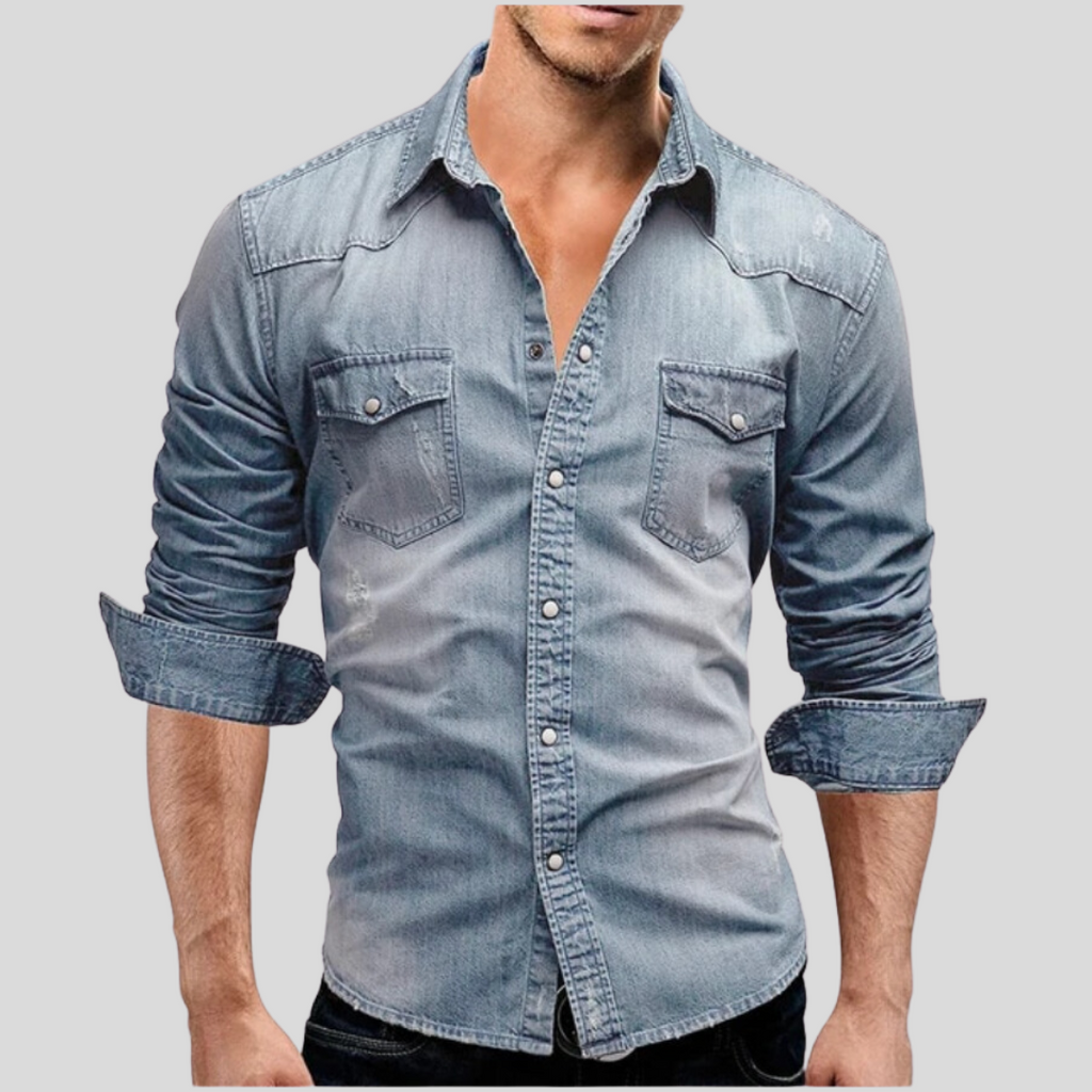 Maevine | Chemise en denim au style moderne