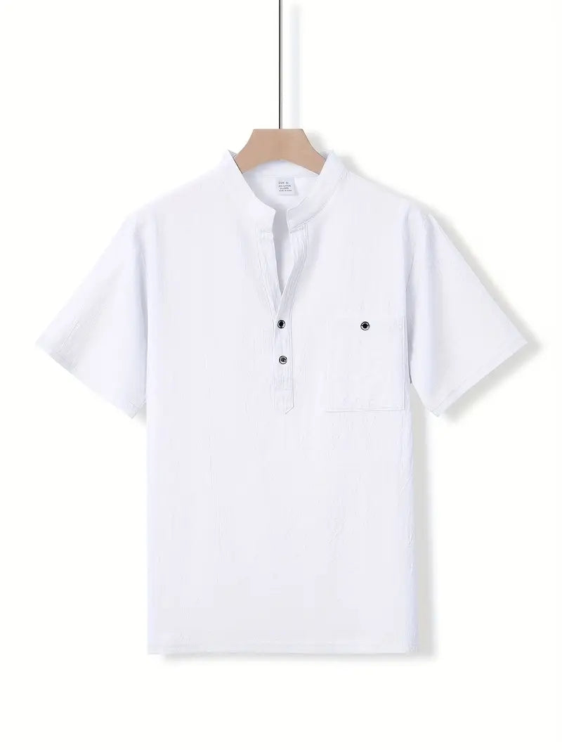 Maevine | Chemise élégante à manches courtes