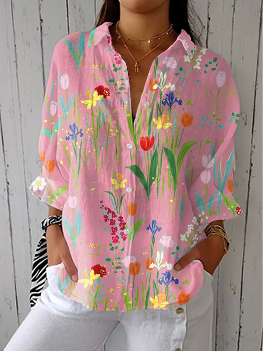 Fleur™ | Blouse Jardin de Printemps