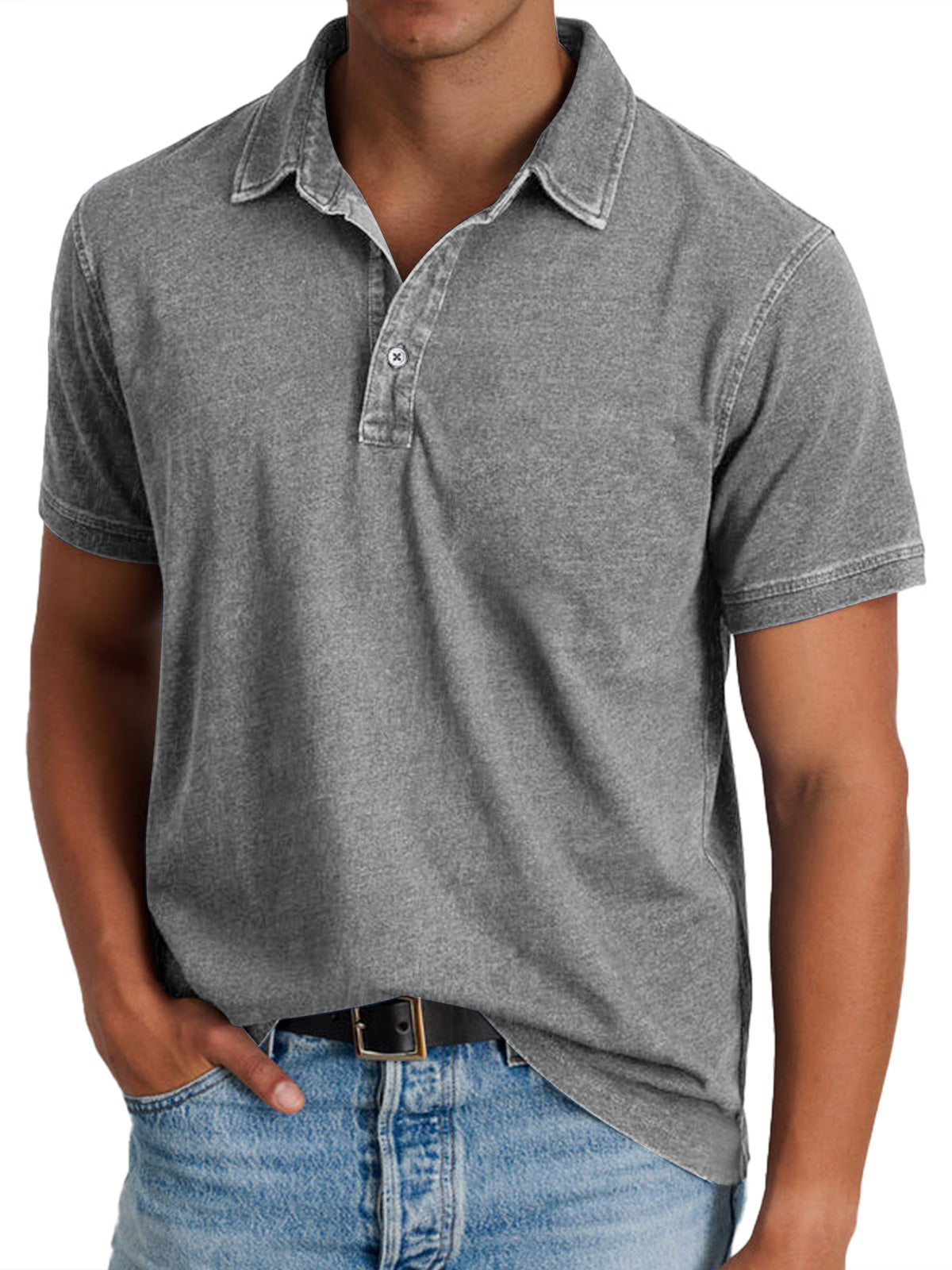 Maevine | Polo avec collier pour hommes