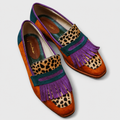 Faustine™ | Mocassin Marron Léopard