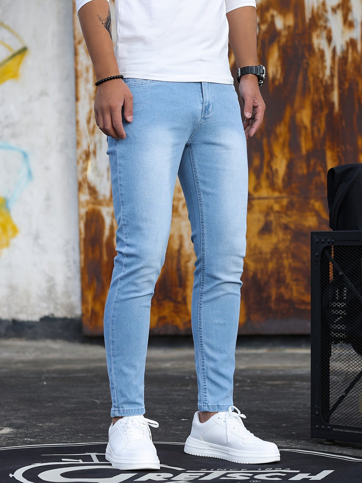 Jean Chic Confort en Denim de Haute Qualité - Maison Claire et Sylvie