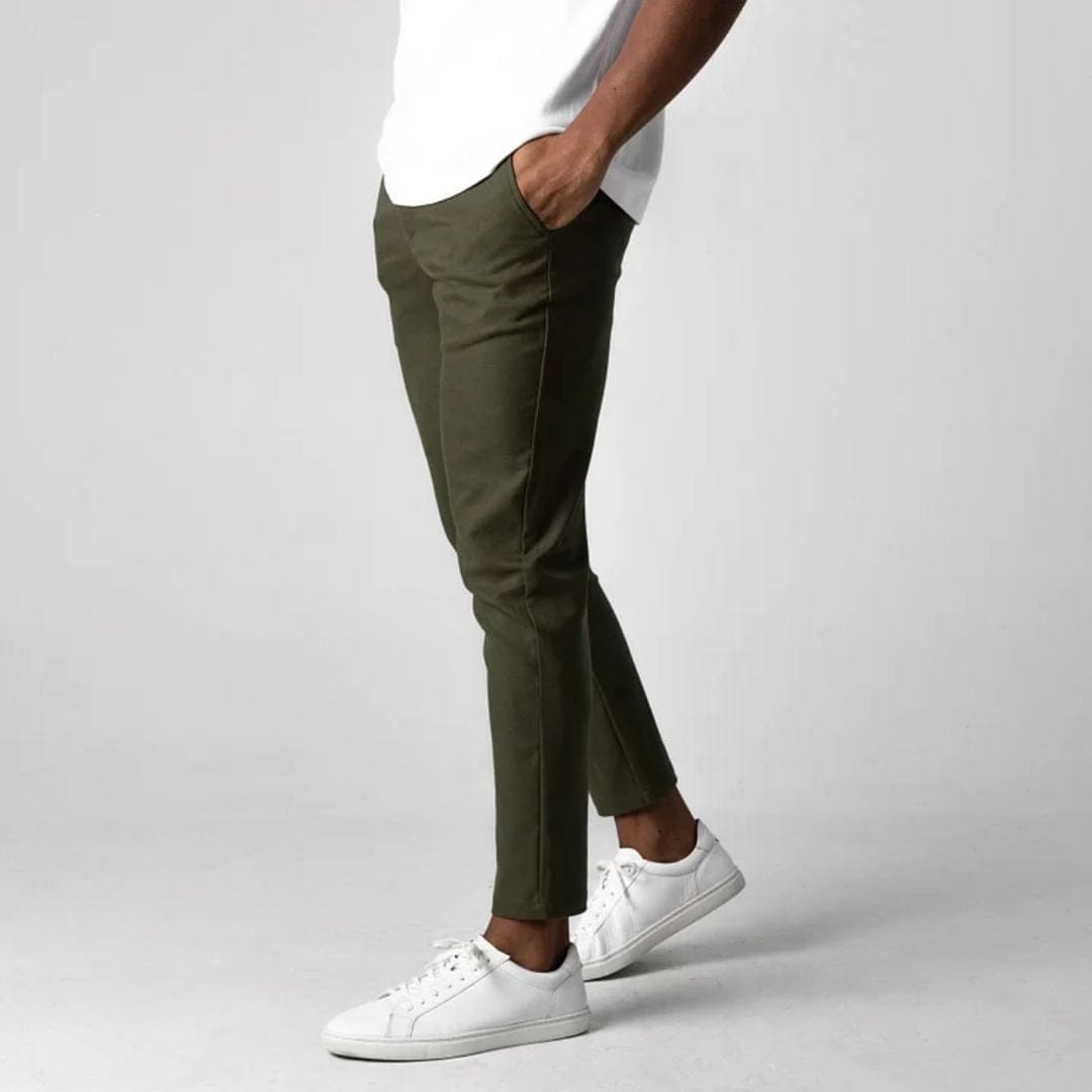 Pantalon Chino Élégant en Tissu Confortable - Maison Claire et Sylvie