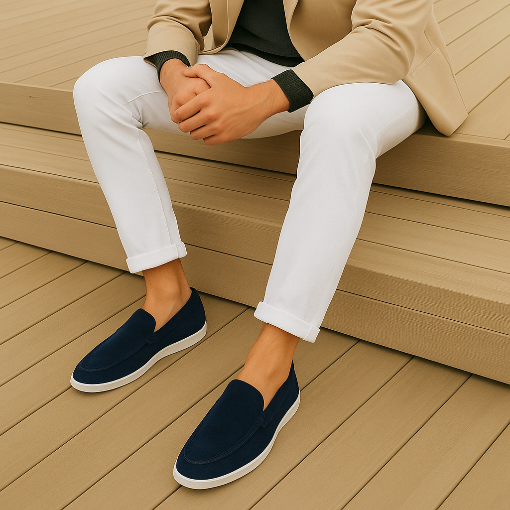 Maevine | Mocassins élégants en suède