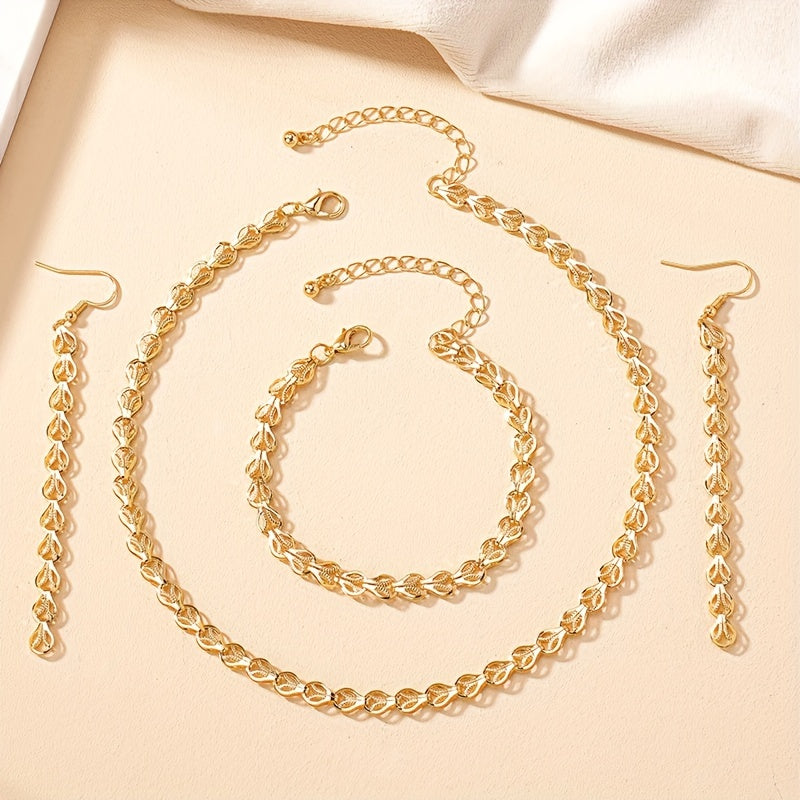 Noémie™ | Set Bijoux Élégant 3 Pièces
