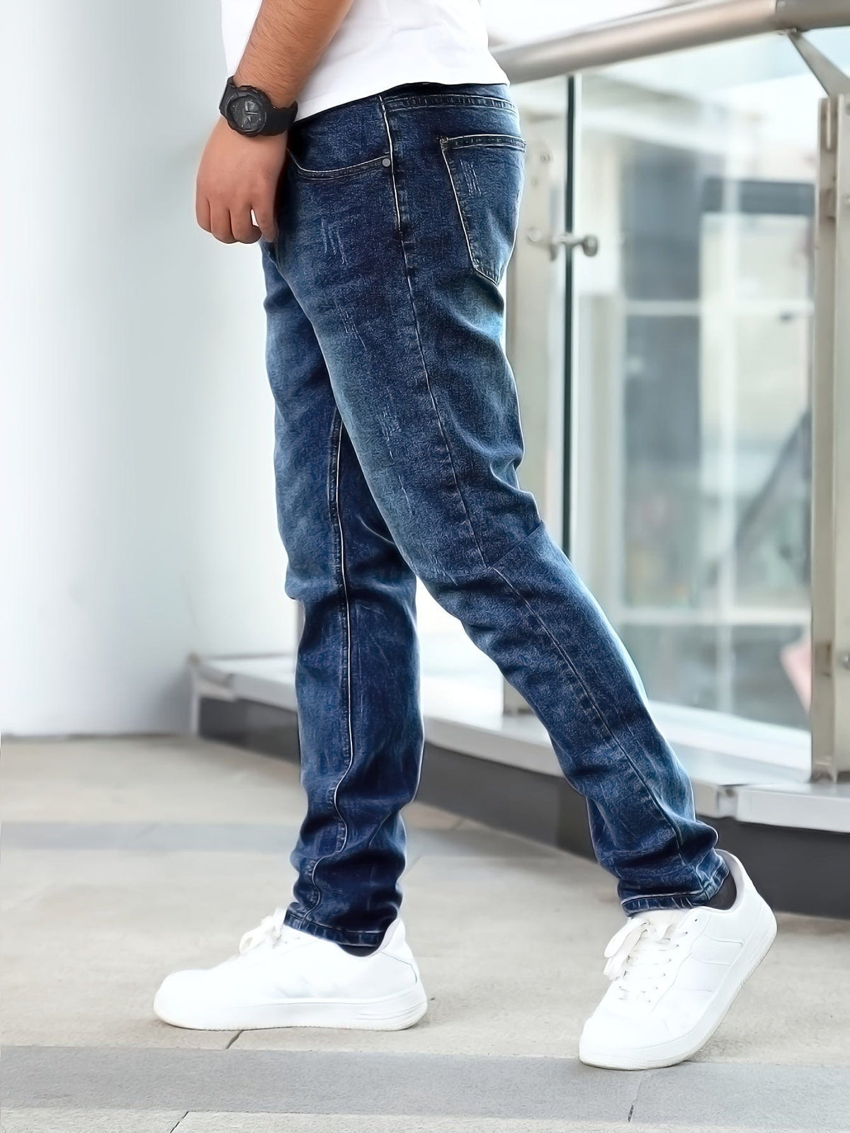 Jeans Élastiques Chic Antony - Élégance Décontractée