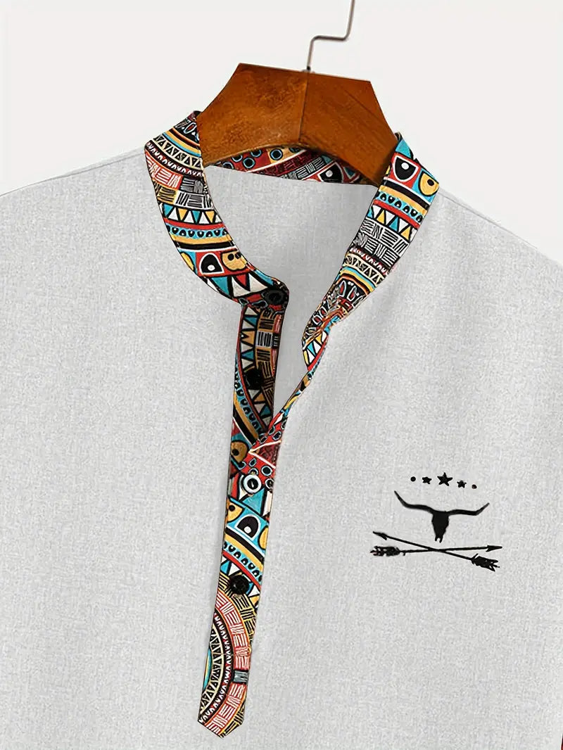 Maevine | Chemise élégante à manches courtes