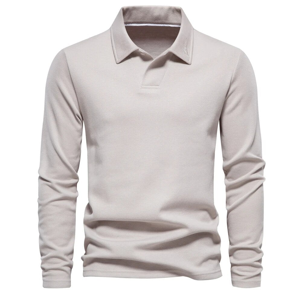 Polo Élégant en Coton Supérieur - Maison Claire et Sylvie