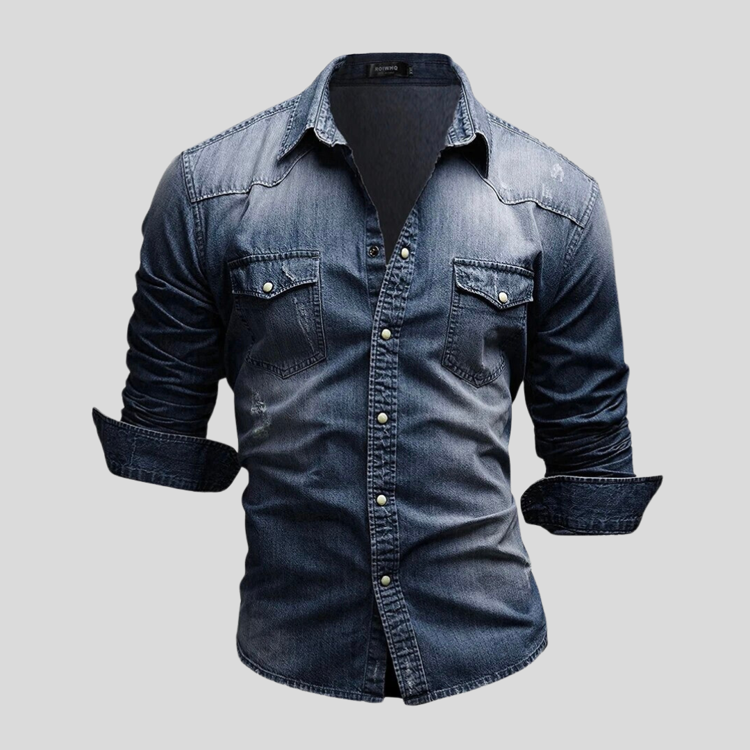 Maevine | Chemise en denim au style moderne