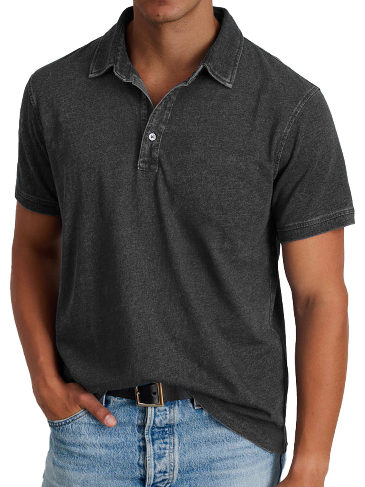 Maevine | Polo avec collier pour hommes