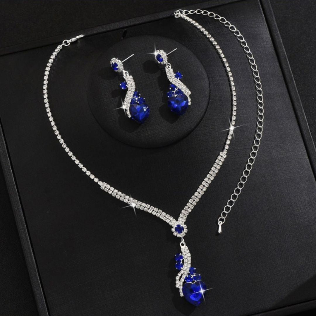 Delphine™ | Set Bijoux Zircone Premium