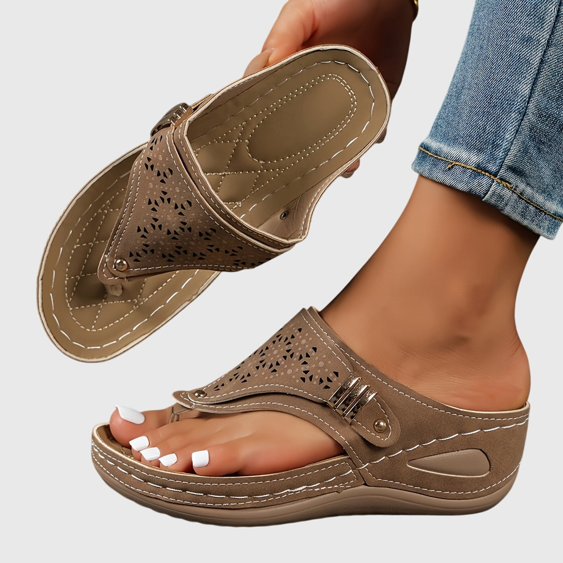 Élisabeth™ | Sandales Entre-Doigts