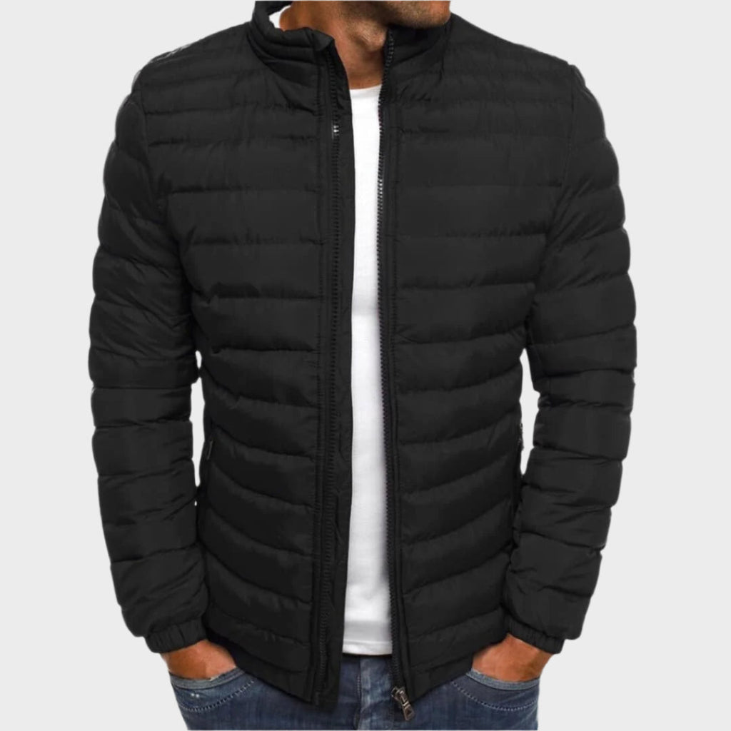 Veste Doudoune Élégante en Tissu Luxe pour un Confort Absolu