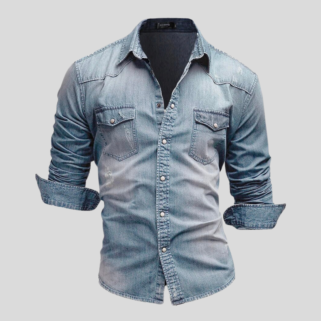 Maevine | Chemise en denim au style moderne