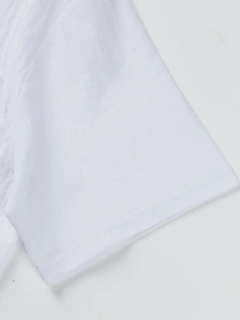 Maevine | Chemise élégante à manches courtes
