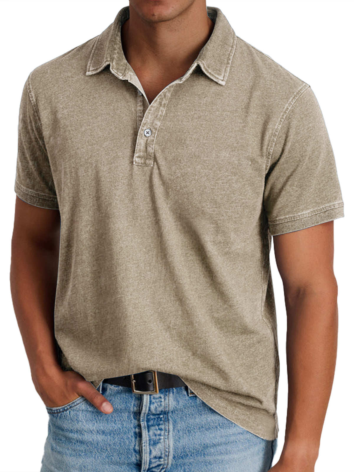 Maevine | Polo avec collier pour hommes
