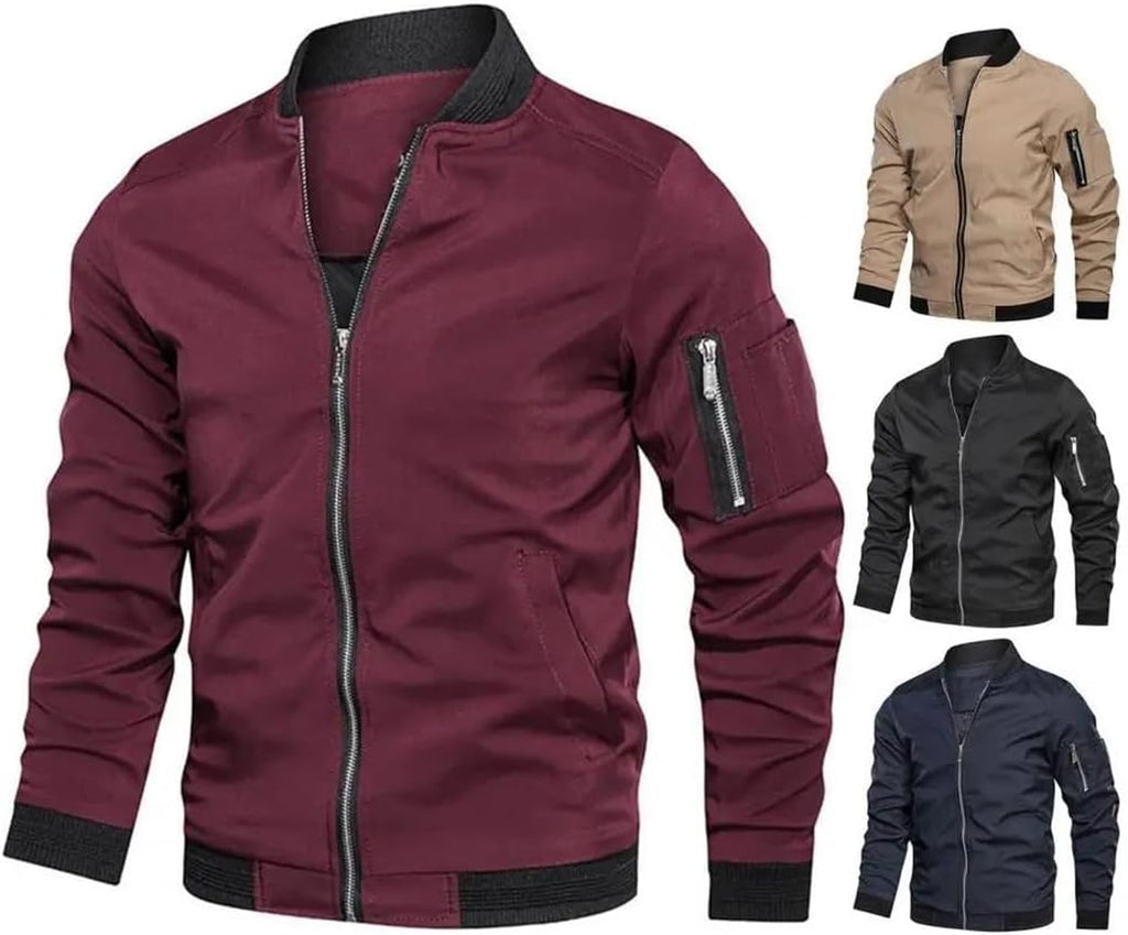Veste Bomber Élégante en Satin Métallisé - Maison Claire et Sylvie