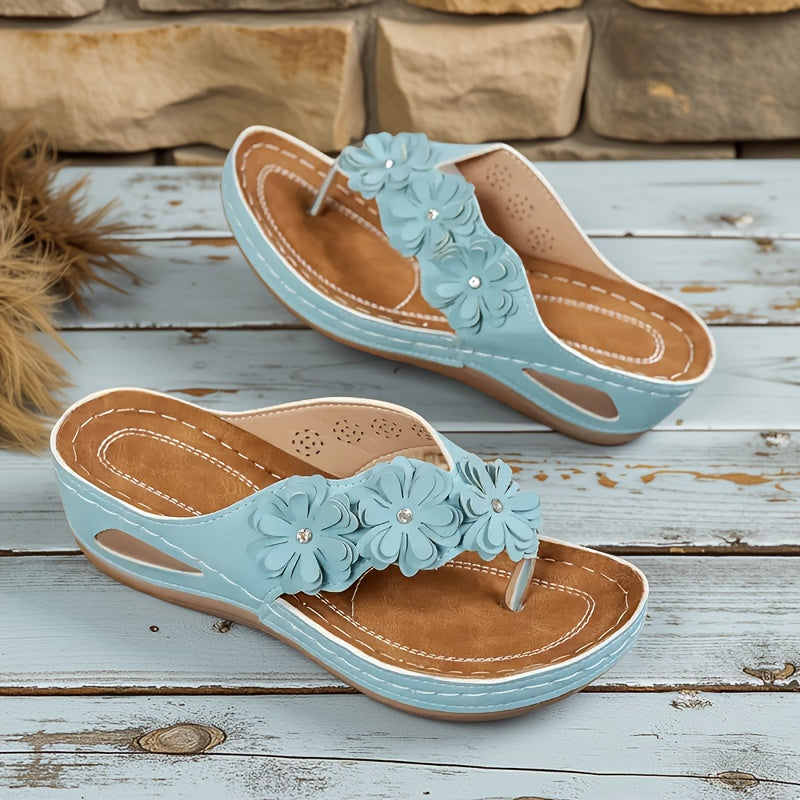 Colette™ | Sandales Fleuries Confortables