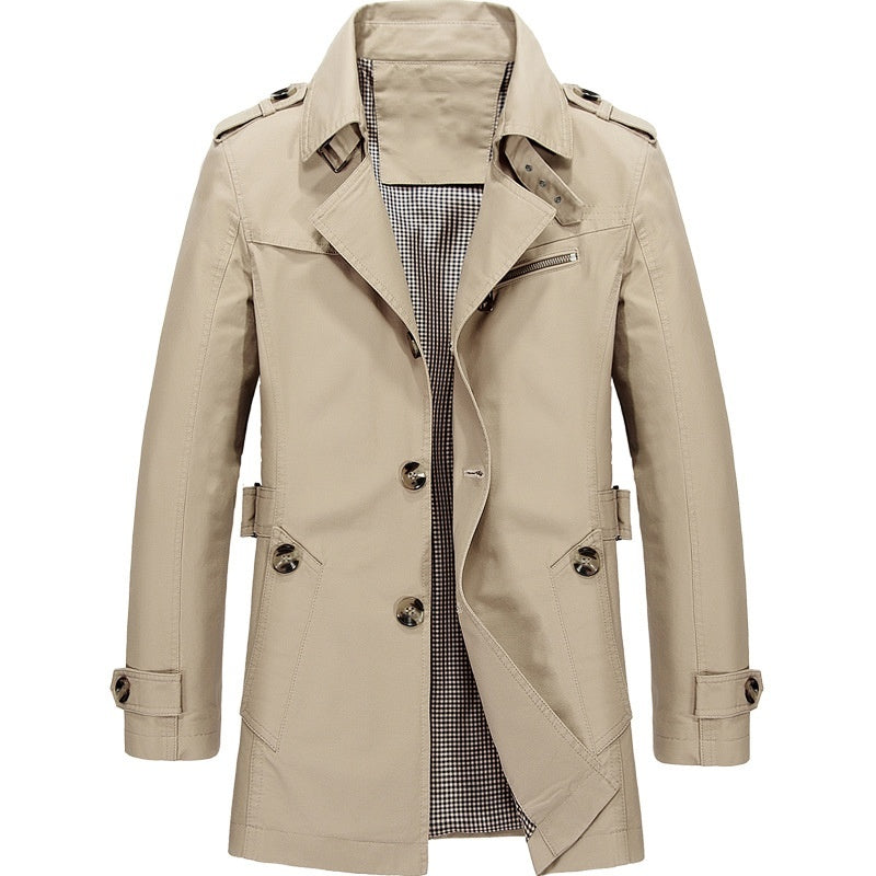 Manteau Chic en Laine de Cachemire - Élégance et Confort Assuré