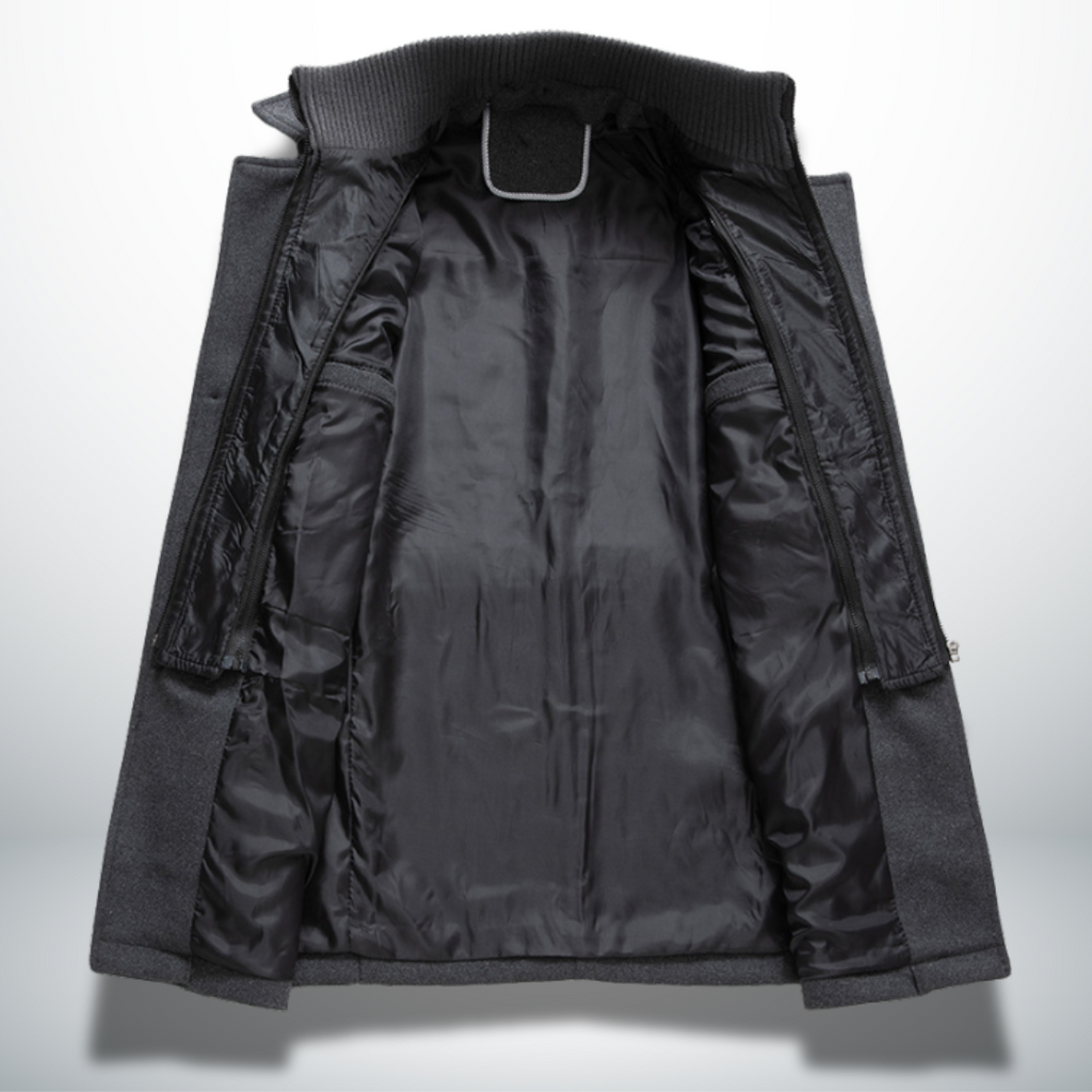 Manteau d'Hiver Élégant Angelo en Laine Précieuse - Maison Claire et Sylvie