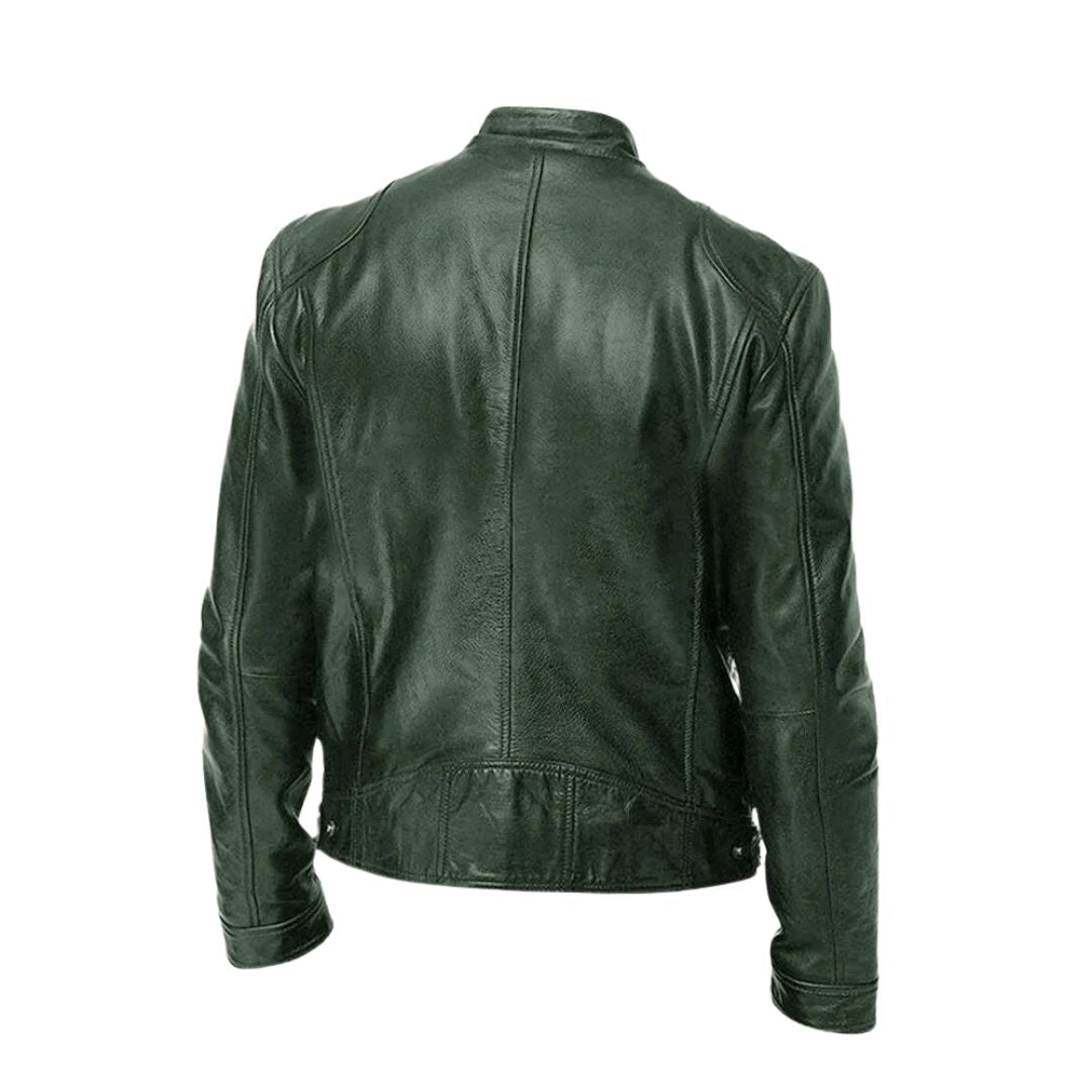 Veste noire au style classique
