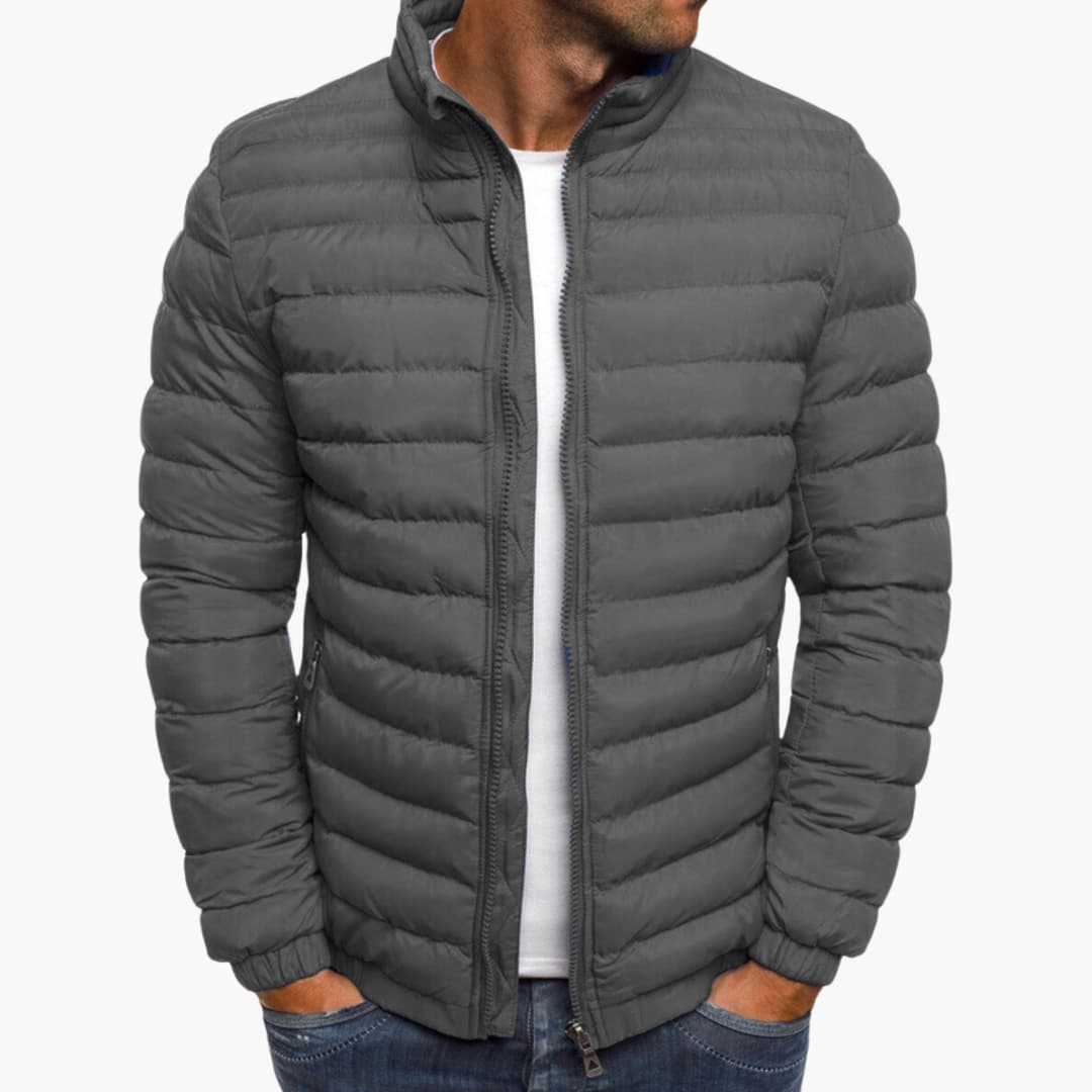 Veste Doudoune Élégante en Tissu Luxe pour un Confort Absolu